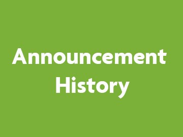 Announcement History